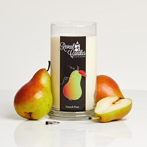 French Pear Ring Candle